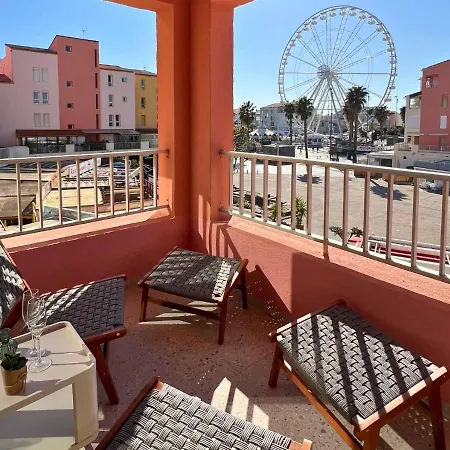 Apartment Evasion De Luxe Avec Prive, Centre-port Le Cap Agde
