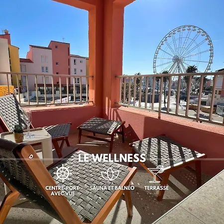 Apartment Evasion De Luxe Avec Prive, Centre-port Le Cap Agde