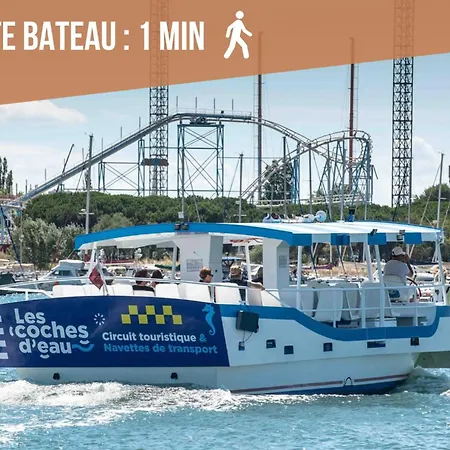 Evasion De Luxe Avec Prive, Centre-port Le Cap * Agde